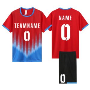 Personalized kids soccer uniforms