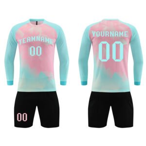 Custom long sleeve sports soccer jersey