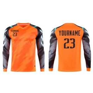 Personalized soccer team goalkeeper jersey