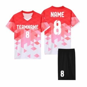 Custom breathable soccer uniforms